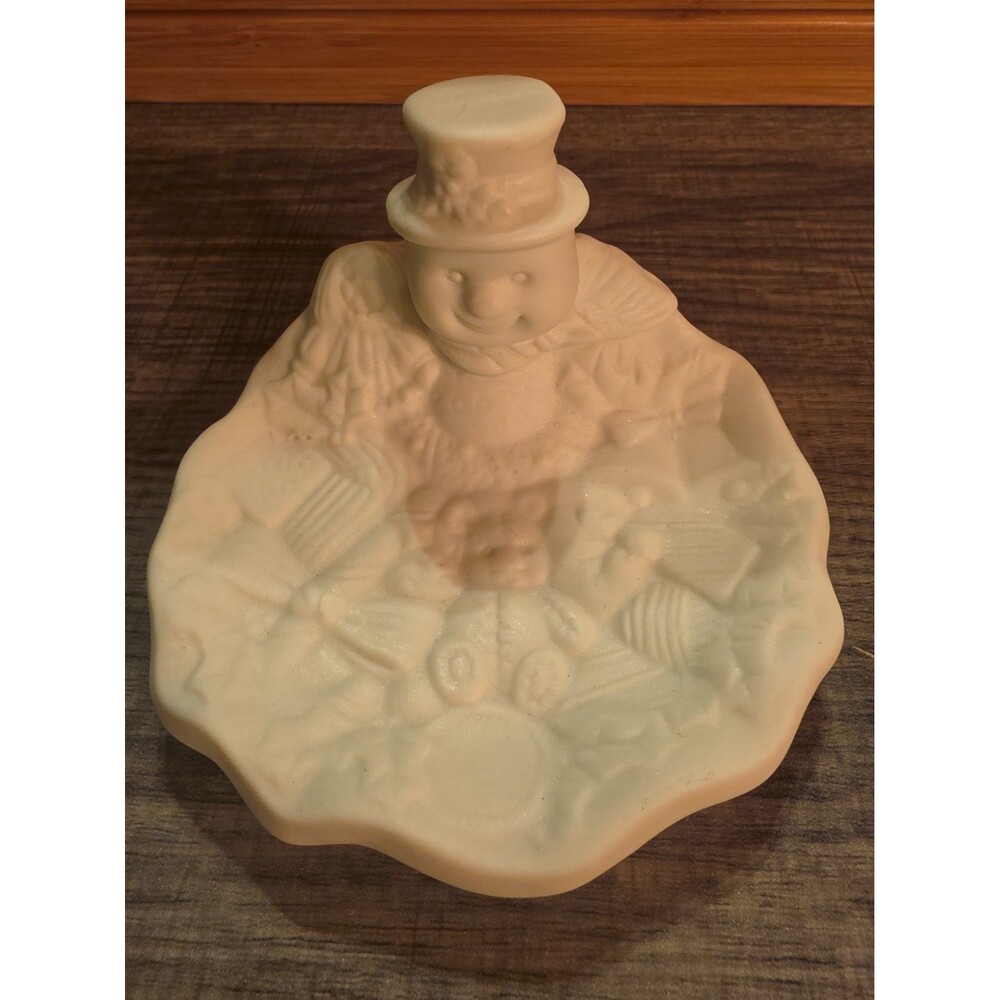 Snowman Dish